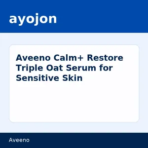 Aveeno Calm+ Restore Triple Oat Serum for Sensitive Skin
