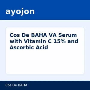 Cos De BAHA VA Serum with Vitamin C 15% and Ascorbic Acid