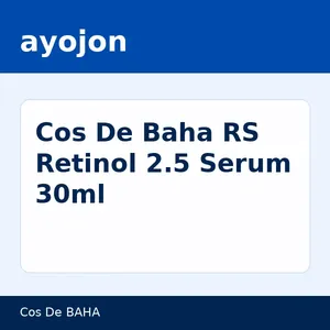 Cos De Baha RS Retinol 2.5 Serum 30ml