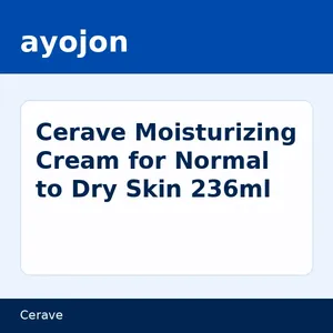 Cerave Moisturizing Cream for Normal to Dry Skin 236ml