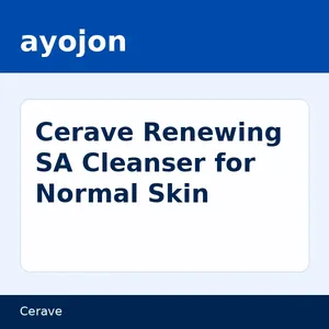 Cerave Renewing SA Cleanser for Normal Skin