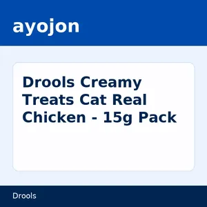 Drools Creamy Treats Cat Real Chicken - 15g Pack