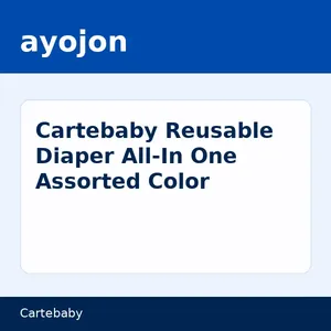 Cartebaby Reusable Diaper All-In One Assorted Color