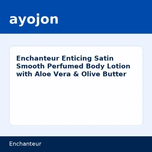 Enchanteur Enticing Satin Smooth Perfumed Body Lotion with Aloe Vera & Olive Butter