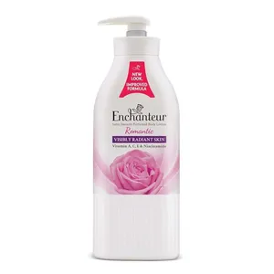 Enchanteur Romantic Satin Smooth Perfumed Lotion with Vitamin A, C, E & Niacinamide