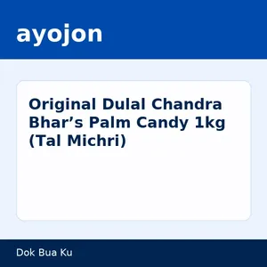 Original Dulal Chandra Bhar’s Palm Candy 1kg (Tal Michri)