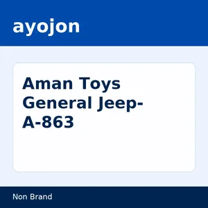 Aman Toys General Jeep- A-863