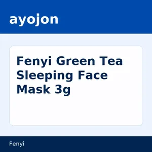 Fenyi Green Tea Sleeping Face Mask 3g