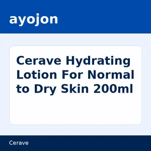 Cerave Hydrating Lotion For Normal to Dry Skin 200ml