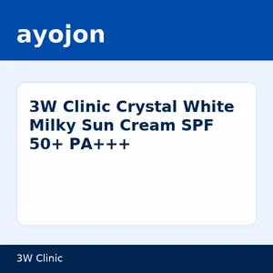 3W Clinic Crystal White Milky Sun Cream SPF 50+ PA+++