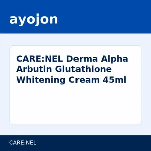 CARE:NEL Derma Alpha Arbutin Glutathione Whitening Cream 45ml