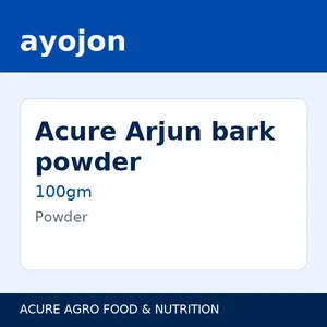 Acure Arjun bark powder - একিউর অর্জুন ছাল গুঁড়া