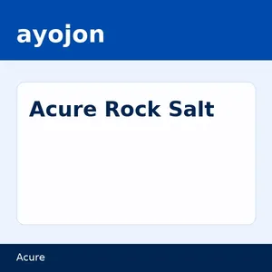 Acure Rock Salt - একিউর সৈন্ধব লবন