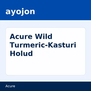 Acure Wild Turmeric-Kasturi Holud - একিউর কস্তরি হলুদ গুঁড়া