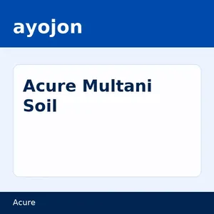 Acure Multani Soil - একিউর মুলতানি মাটি গুঁড়া 120g