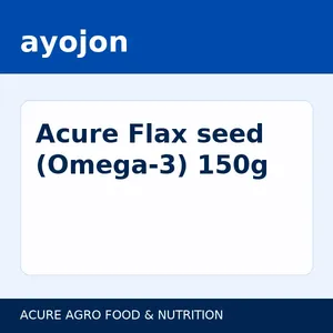 Acure Flax seed (Omega-3) 150g