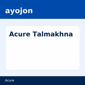 Acure Talmakhna - একিউর তালমাখনা