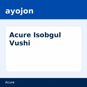 Acure Isobgul Vushi - ইসবগুলের ভূষি 120g
