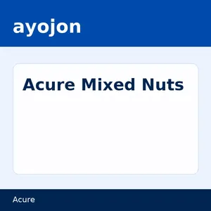 Acure Mixed Nuts - একিউর মিক্সড নাট