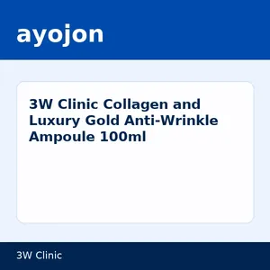 3W Clinic Collagen and Luxury Gold Anti-Wrinkle Ampoule 100ml