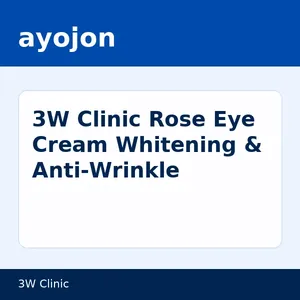 3W Clinic Rose Eye Cream Whitening & Anti-Wrinkle