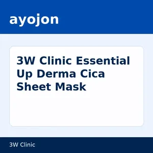3W Clinic Essential Up Derma Cica Sheet Mask