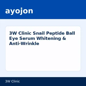 3W Clinic Snail Peptide Ball Eye Serum Whitening & Anti-Wrinkle
