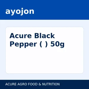 Acure Black Pepper (কালো গোলমরিচ) 50g
