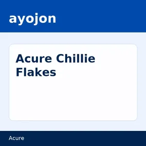Acure Chillie Flakes - চিলি ফ্লেক্স