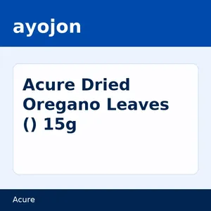 Acure Dried Oregano Leaves (ওরিগানো) 15g