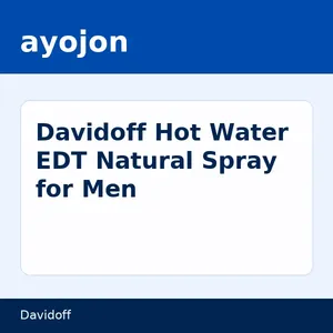 Davidoff Hot Water EDT Natural Spray for Men