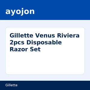 Gillette Venus Riviera 2pcs Disposable Razor Set