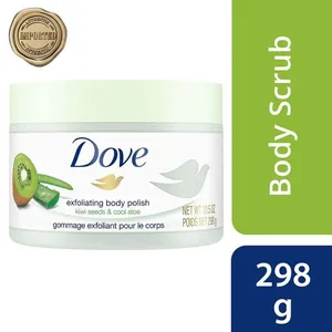 Dove Exfoliating Body Polish Kiwi Seeds & Cool Aloe 298g