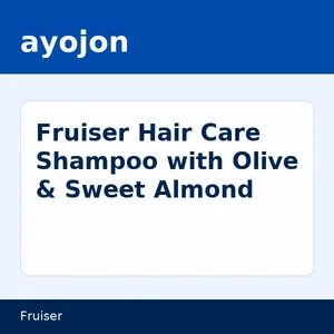 Fruiser Hair Care Shampoo with Olive & Sweet Almond