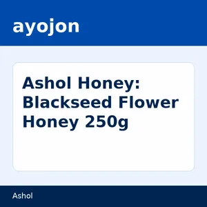 Ashol Honey: Blackseed Flower Honey কালোজিরা ফুলের মধু 250g