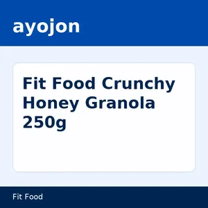 Fit Food Crunchy Honey Granola 250g