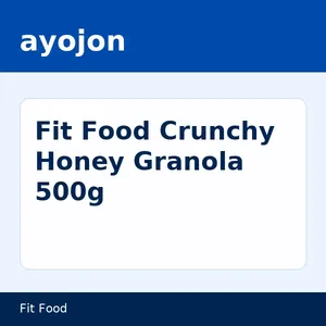 Fit Food Crunchy Honey Granola 500g