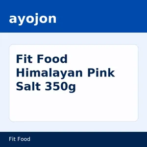 Fit Food Himalayan Pink Salt 350g