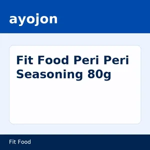 Fit Food Peri Peri Seasoning 80g