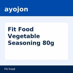 Fit Food Vegetable Seasoning 80g