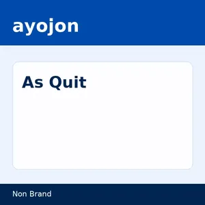 As Quit (Box of 10)