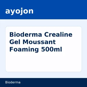 Bioderma Crealine Gel Moussant Foaming 500ml