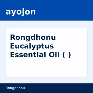 Rongdhonu Eucalyptus Essential Oil (ইউক্যালিপটাস এসেনশিয়াল অয়েল)