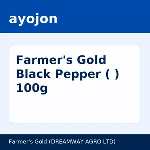 Farmer's Gold Black Pepper (কালো গোল মরিচ) 100g