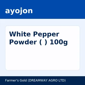 White Pepper Powder (সাদা গোল মরিচ গুঁড়া) 100g