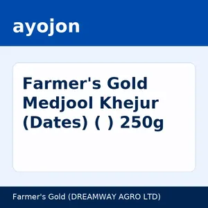 Farmer's Gold Medjool Khejur (Dates) (মেডজুল খেজুর) 250g