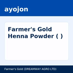 Farmer's Gold Henna Powder (মেহেদী গুঁড়া)