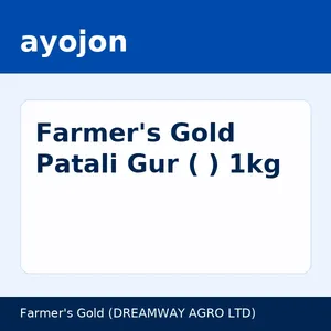Farmer's Gold Patali Gur (খেজুরের পাটালি গুড় ) 1kg