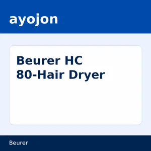 Beurer HC 80-Hair Dryer