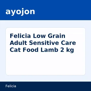 Felicia Low Grain Adult Sensitive Care Cat Food Lamb 2 kg